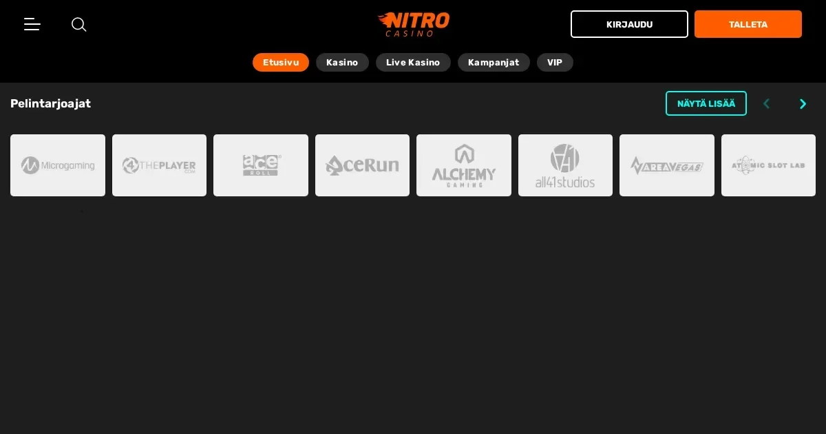 nitro casino